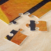 ヴィンテージフランスの鉄道イラストレーションアート ジグソーパズル (側面)