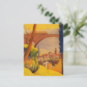 ヴィンテージフランスの鉄道旅行 シーズンポストカード (スタンド正面)