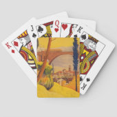 ヴィンテージフランスの鉄道旅行 トランプ (裏面)