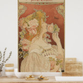 ヴィンテージフランスの香料広告 ポスター (キッチン)