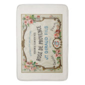 ヴィンテージフランスの香水アドアート バスマット (正面縦)