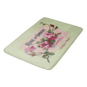 ヴィンテージフランスの香水フローラアドアート バスマット (アングル)