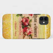 ヴィンテージフランスの香水ラベル Case-Mate iPhoneケース (裏面(横))