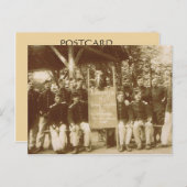 ヴィンテージフランスの騎兵(第一次世界大戦) ポストカード (正面/裏面)