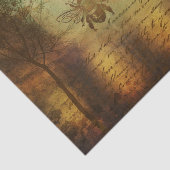 ヴィンテージフランスの・ビー・イン・ザ・ウッド 薄葉紙 (詳細)