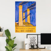 ヴィンテージフランスのWW1. ポスター (ホームオフィス)