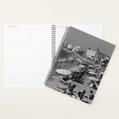 ヴィンテージフランスカンヌザビーチ プランナー手帳 (ディスプレー)