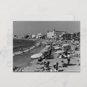 ヴィンテージフランスカンヌザビーチ ポストカード (正面/裏面)