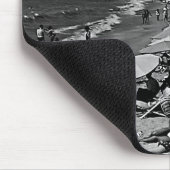 ヴィンテージフランスカンヌザビーチ マウスパッド (コーナー)