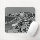 ヴィンテージフランスカンヌザビーチ マウスパッド (マウス)