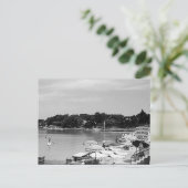 ヴィンテージフランスニースアンティベスザガルーペビーチ ポストカード (スタンド正面)