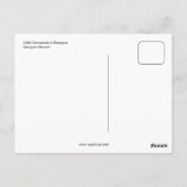 ヴィンテージフランスノルマンディージャージーUK旅行AD ポストカード (裏面)