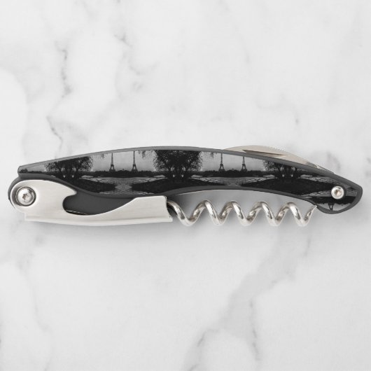 ヴィンテージフランスパリエッフェルタワーサンセット ソムリエナイフ (正面)