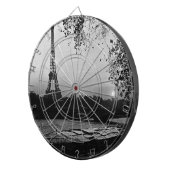 ヴィンテージフランスパリエッフェルタワーサンセット ダーツボード (正面右)