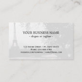 ヴィンテージフランスパリエッフェルタワーサンセット 名刺 (裏面)