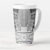 ヴィンテージフランスパリエッフェルタワーシャイロットパレス カフェラテマグ (右アングル)