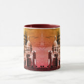 ヴィンテージフランスパリエッフェルタワーチャイロパレス マグカップ (中央)