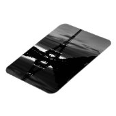 ヴィンテージフランスパリエッフェルタワー反射1970 マグネット (左側)