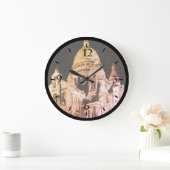 ヴィンテージフランスパリサクレクールバシリカマウスパ ラージ壁時計 (ホーム)