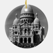 ヴィンテージフランスパリサクレクールバシリカ セラミックオーナメント (裏面)