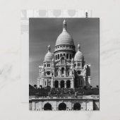 ヴィンテージフランスパリサクレクールバシリカ ポストカード (正面/裏面)