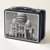 ヴィンテージフランスパリサクレクールバシリカ メタルランチボックス (裏面)