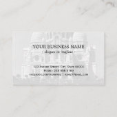 ヴィンテージフランスパリサクレクールバシリカ 名刺 (裏面)