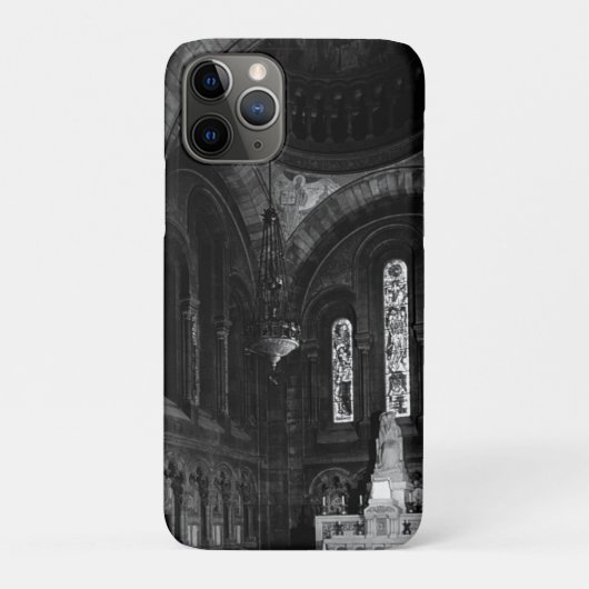 ヴィンテージフランスパリサクレクールヴァージン礼拝堂 Case-Mate iPhoneケース (裏)