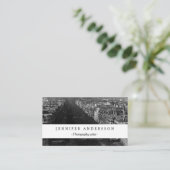 ヴィンテージフランスパリシャンゼリゼ通り 名刺 (スタンド正面)