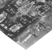 ヴィンテージフランスパリダム大聖堂ブックセラー ショートテーブルランナー (コーナー)