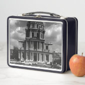 ヴィンテージフランスパリチャーチサンルイインヴァリッド メタルランチボックス (インサイチュ)