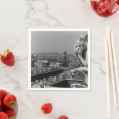 ヴィンテージフランスパリノートルダムカテドラルシンカー スタンダードカクテルナプキン (インサイチュ)