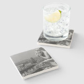 ヴィンテージフランスパリノートルダムカテドラルシンカー ストーンコースター (横)