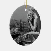 ヴィンテージフランスパリノートルダムカテドラルシンカー セラミックオーナメント (右)