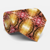 ヴィンテージフランスパリノートルダムカテドラルシンカー ネクタイ (ロール)