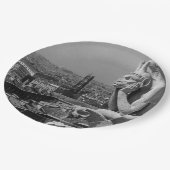 ヴィンテージフランスパリノートルダムカテドラルシンカー ペーパープレート (アングル)