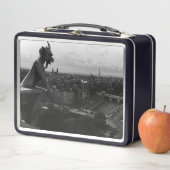 ヴィンテージフランスパリノートルダムカテドラルデビル メタルランチボックス (インサイチュ)