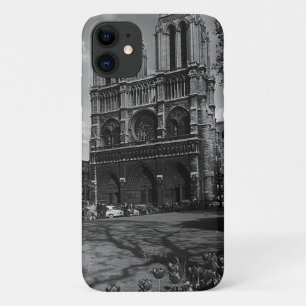 ヴィンテージフランスパリノートルダムカテドラル iPhone 11 ケース