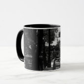 ヴィンテージフランスパリノートルダムサンルイ島 マグカップ (正面左)