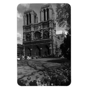 ヴィンテージフランスパリノートルダム大聖堂1970 マグネット