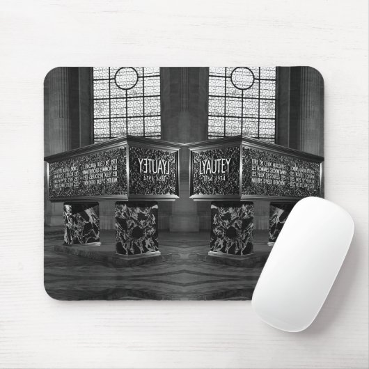 ヴィンテージフランスパリマーシャルズラウテイ墓マウス マウスパッド (マウス)