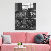 ヴィンテージフランスパリマーシャルズラウテイ墓 キャンバスプリント (インサイチュ (リビング))