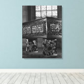 ヴィンテージフランスパリマーシャルズラウテイ墓 キャンバスプリント (インサイチュ (ウッドフロア))