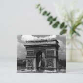 ヴィンテージフランスパリ凱旋門プレイスエトワール ポストカード (スタンド正面)