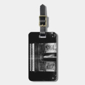 ヴィンテージフランスパリ凱旋門 ラゲッジタグ (正面縦)