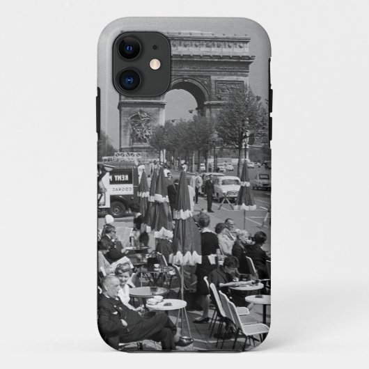 ヴィンテージフランスパリ凱旋門 Case-Mate iPhoneケース (裏面)