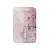 ヴィンテージフランスパリ バスマット (正面縦)