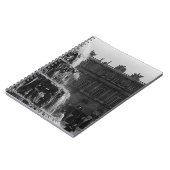 ヴィンテージフランスパレスベルサイユピラミッドファウンテン ノートブック (左側)