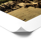 ヴィンテージフランスプレイスドゥラレピュブリックパリ ポスター (角)