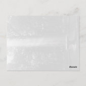 ヴィンテージフランスベルサイユパレスグローブオブドーム ポストカード (裏面)